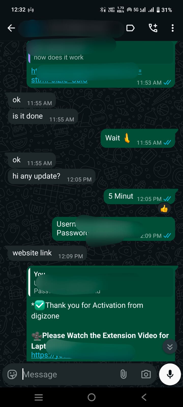 Happy Customer